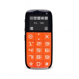Just5 CP10S mobilusis telefonas, oranžinė