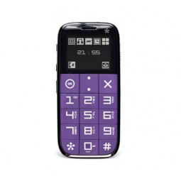 Just5 CP10S mobilusis telefonas, violetinė