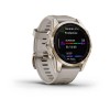 Garmin fenix 7S Sapphire Solar 42mm Cream Gold / Light Sand, Silicone, Wi-Fi, GPS išmanusis laikrodis pigiau
