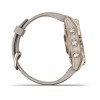 Garmin fenix 7S Sapphire Solar 42mm Cream Gold / Light Sand, Silicone, Wi-Fi, GPS išmanusis laikrodis greitai