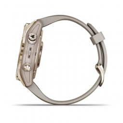 Garmin fenix 7S Sapphire Solar 42mm Cream Gold / Light Sand, Silicone, Wi-Fi, GPS išmanusis laikrodis epirkimas.lt