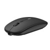 Inphic PM1BS Bluetooth and 2.4G Wireless Mouse, 1600 DPI, Slim, Silent, Black - belaidė pelė pigiau