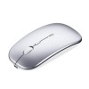 Inphic PM1BS Bluetooth and 2.4G Wireless Mouse, 1600 DPI, Slim, Silent, Silver - belaidė pelė pigiau