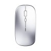 Inphic PM1BS Bluetooth and 2.4G Wireless Mouse, 1600 DPI, Slim, Silent, Silver - belaidė pelė kaina