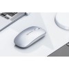 Inphic PM1BS Bluetooth and 2.4G Wireless Mouse, 1600 DPI, Slim, Silent, Silver - belaidė pelė atsiliepimai