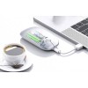 Inphic PM1BS Bluetooth and 2.4G Wireless Mouse, 1600 DPI, Slim, Silent, Silver - belaidė pelė garantija