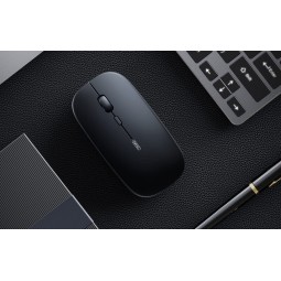 Inphic PM1BS Bluetooth and 2.4G Wireless Mouse, 1600 DPI, Slim, Silent, Black - belaidė pelė atsiliepimai