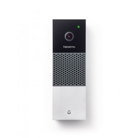 Netatmo Smart Video Doorbell - išmanusis durų skambutis su vaizdo kamera kaina