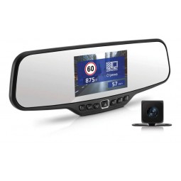Neoline G-TECH X27 GPS Dual 1080p + 720p vaizdo registratorius veidrodyje su galinio vaizdo kamera pigiau