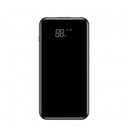 Baseus Full Screen Bracket 8000mAh išorinė baterija su belaidžiu įkrovikliu, juoda kaina