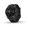 Garmin fenix 7S Sapphire Solar 42mm Carbon Gray / DLC Titanium, Silicone, Wi-Fi, GPS išmanusis laikrodis kaina