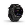 Garmin fenix 7S Sapphire Solar 42mm Carbon Gray / DLC Titanium, Silicone, Wi-Fi, GPS išmanusis laikrodis pigiau