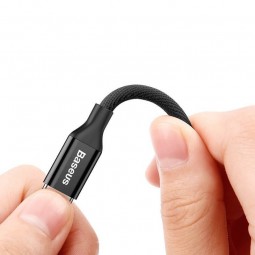 Baseus Micro USB Yiven 2A 1.5m kabelis, juodas pigiau