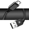 Baseus Micro USB Yiven 2A 1.5m kabelis, juodas internetu
