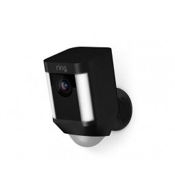 Ring Spotlight Cam Battery, Black - lauko apsaugos kamera