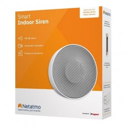 Netatmo Indoor Siren - išmani vidaus sirena pigiai