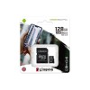 Kingston microSDXC 128GB Canvas Select Plus 100MB/s atminties kortelė su SD adapteriu išsimokėtinai