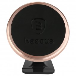 Baseus 360° Rotation Magnetic Mount Holder, Rose Gold -  automobilinis magnetinis laikiklis, juodas / rožinis auksas  pigiau