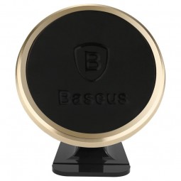 Baseus 360-degree Rotation automobilinis magnetinis laikiklis, juodas / auksinis pigiau