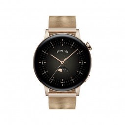 Huawei Watch GT 3 42mm, MIL - B19, Elegant/Light Gold Strap - išmanusis laikrodis pigiau
