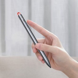 Baseus Squere Line Capacitive Stylus Pen talpinis rašiklis skirtas iPad, pilkas garantija