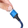 Baseus Rapid Series 3-in-1 3.5A 1.2m USB-C to Lightning, USB-C, microUSB - kombinuotas kabelis, mėlynas pigiau
