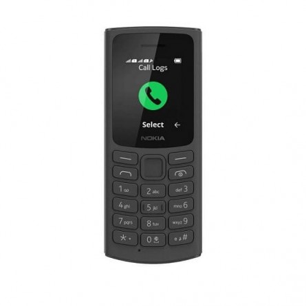 Nokia 105 4G Black TA-1378 mobilusis telefonas, juodas kaina