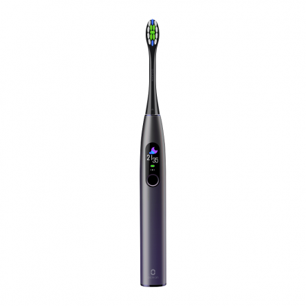 Xiaomi Oclean X Pro Smart Sonic Electric Toothbrush Aurora Purple - elektrinis dantų šepetėlis kaina