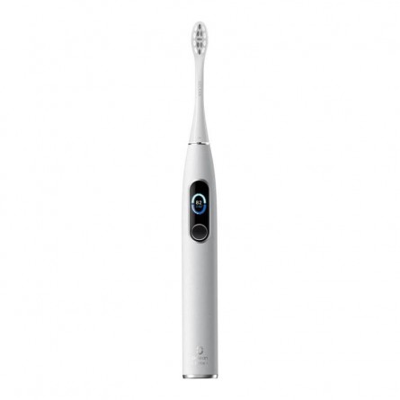 Xiaomi Oclean X Pro Elite Smart Sonic Electric Toothbrush Limestone Grey - elektrinis dantų šepetėlis kaina