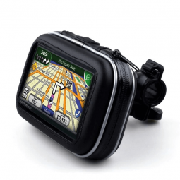 GPS/PND Waterproof Case 5.0" for Motorcycle and Bicycle - GPS navigacijos laikiklis motociklui ir dviračiui kaina