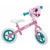 Huffy Minnie 10" Kids Balance Bike - vaikiškas balansinis dviratis, rožinė / žalia kaina