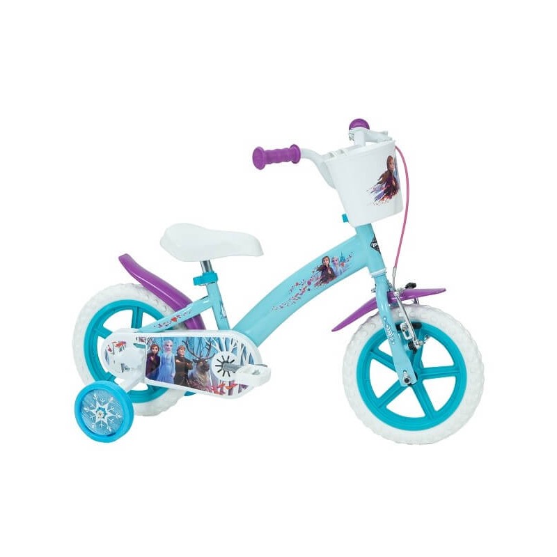 Huffy Frozen 12" Bike - vaikiškas dviratis, mėlyna / balta kaina