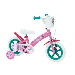 Huffy Minnie 12" Bike - vaikiškas dviratis, rožinė / žalia kaina