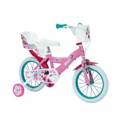 Huffy Minnie 14" Bike - vaikiškas dviratis, rožinė / balta kaina