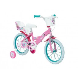 Huffy Minnie 16" Bike - vaikiškas dviratis, rožinė / balta kaina