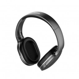 Baseus Encok D02 Pro Wireless Headphone, Black - belaidės ausinės internetu