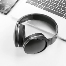 Baseus Encok D02 Pro Wireless Headphone, Black - belaidės ausinės kaune