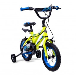 Huffy Pro Thunder 12" Bike - vaikiškas dviratis, geltona / mėlyna pigiai