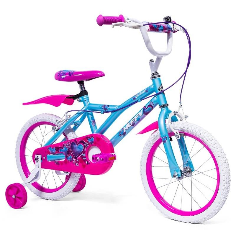 Huffy So Sweet 16" Bike - vaikiškas dviratis, mėlyna / rožinė kaina