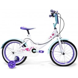 Huffy Crème Soda 16" Bike - vaikiškas dviratis, balta / violetinė internetu