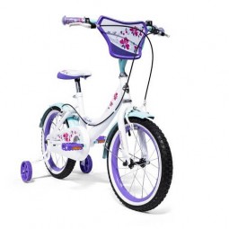 Huffy Crème Soda 16" Bike - vaikiškas dviratis, balta / violetinė pigiau